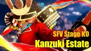 SF5 Stage KO  Kanzuki Estate [upl. by Berlinda249]