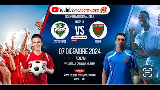 ♦️LIVE  CASTELVERDE vs FIDENE Amichevole Giovanissimi Regionali U15 wwwFCVIit [upl. by Linehan]