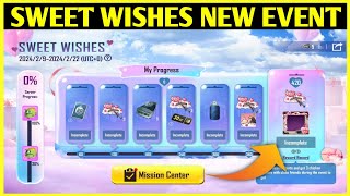 SWEET WISHES NEW EVENT IN PUBG MOBILE😍  GET PERMANENT LEGENDARY HELMET SKIN🔥 [upl. by Gwyn]