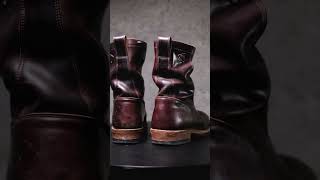 Viberg Cordovan Engineer boots [upl. by Bohman]