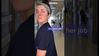 IM ERASING MYSELF FROM THE NARRATIVE funny nurse tiktok [upl. by Sladen]