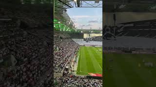 Gladbach Choreo gegen Leverkusen Saisoneröffnung [upl. by Aicilehp510]