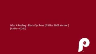 Phillies Got a Feeling I Got A Feeling Phillies Version Q102Radio  Black Eye Peas w lyrics [upl. by Adnim158]