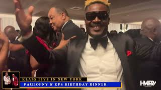 Klass live  Enmene Moi live in New York KPS amp PAULOPNY BIRTHDAY DINNER [upl. by Anirad]