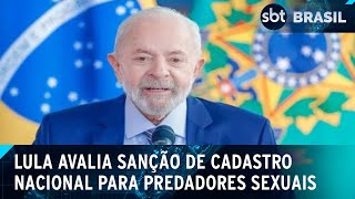 Lula tem prazo para sancionar lei de cadastro de pedófilos e estupradores  SBT Brasil 021124 [upl. by Glassco865]