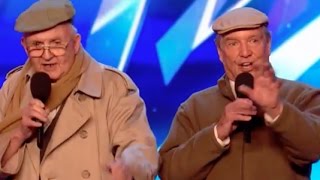 The Pensionaires bringing a touch of nostalgia to BGT  Audition 6  Britains Got Talent 2017 [upl. by Maleen581]