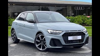 Brand New Audi A1 Sportback Black Edition  Carlisle Audi [upl. by Iret324]