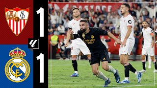 Sevilla FC 11 Real Madrid  HIGHLIGHTS  LaLiga 202324 [upl. by Ludovick]