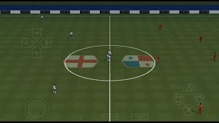 PES 2018 PSP PPSSPP  iOS  ANDROID England vs Panama New Camera World Cup 2018 [upl. by Long]