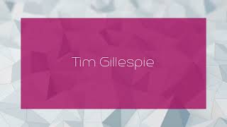 Tim Gillespie  appearance [upl. by Junina]