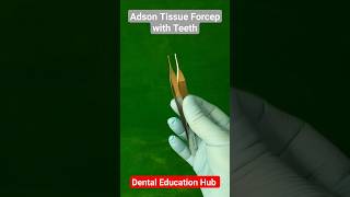 Adson Tissue Forceps with Teeth [upl. by Fazeli]