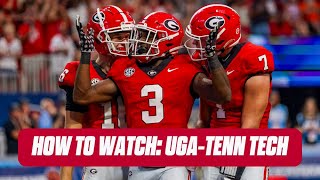 How to watch Georgia Bulldogs vs Tennessee Tech on September 7  SEC Network [upl. by Anaher]