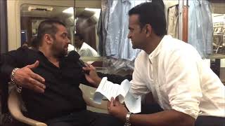 Salman khan talking About Parvez kazi with Siddhart khannan [upl. by Gnilhsa641]