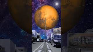 Planets Falling on Earth  Compilation Vfx special effects  Solar system  Planets [upl. by Erdnassak]