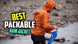 Top 5 Best Packable Rain Jackets for TravelBikepackingRunningCycling amp Hunting Review 2023 [upl. by Zelma146]