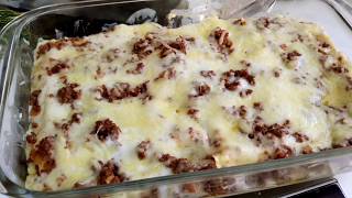 Cheesy lasagna super easy na recipe [upl. by Lot]