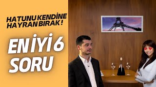 Kızla Konuşacak Konu Bulamıyor Musun  6 Soruda Muhabbeti Kur [upl. by Winthorpe459]