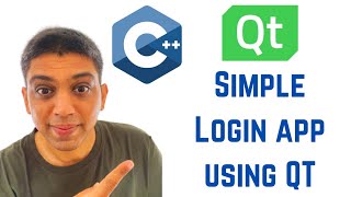 Qt Tutorials For Beginners  Simple Login app using QT [upl. by Nnilsia]