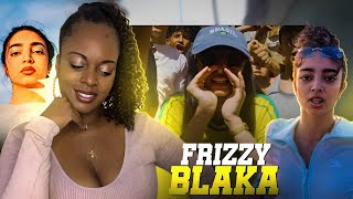 FRIZZY  Blaka Prod by Soufiane Az UK 🇬🇧 Reaction 🇲🇦 She is fire 🔥 [upl. by Kellby148]