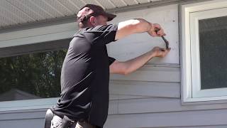 How To Remove Vinyl Siding EASY [upl. by Grados]