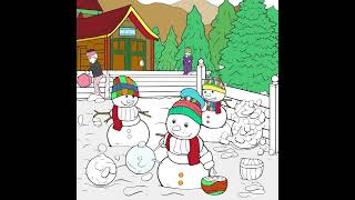 Kleurplaat Kerst Christmas Coloring Page  Kleurplaat  Kleurplaten Kind [upl. by Emmeline558]