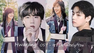 Hwarang OST  Its Definitely You  V amp Jin BTS [upl. by Lanod]