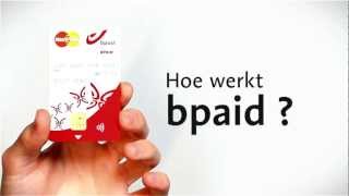 bpaid  de prepaid betaalkaart van bpost  veiligheid [upl. by Anerok]