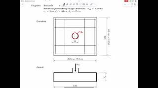 Aufg11 – Durchstanzen Fundament mit Rundstütze Klausur WiSe 202324 [upl. by Isawk]