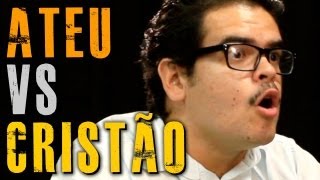 ATEU VS CRISTÃO  LIBERDADE E EXPRESSÃO [upl. by Daniele]