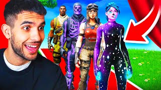 Jai utilisé ces SKINS MODÉS dans UN DÉFILÉ DE MODE sur Fortnite [upl. by Stormie]