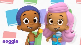 Library Learning w Bubble Guppies📚 Preschool Reading  Noggin [upl. by Spanos955]