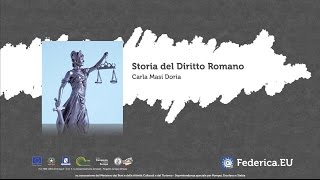 Storia del Diritto romano  Presentazione del corso [upl. by Airual]