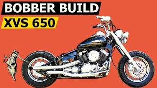 Fifties Classic Bobber XVS 650 Build 2  Evaluation [upl. by Innos661]