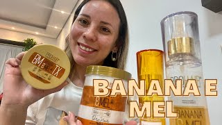 Banana e mel da PROHAIR  Resenha completa [upl. by Sidky]