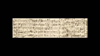 Bach Manuscript  Matthaeus Passion  54 [upl. by Froma]