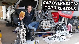 WHY IS MY CAR OVERHEATING TOP 7 REASONS WHY CAR OVERHEATS [upl. by Yelroc]