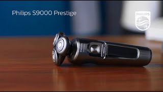 How to shave with the Philips S9000 Prestige electric shaver [upl. by Guyon]