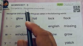 Class 3 Pahal English Workbookपहल अंग्रेज़ी Worksheet 910 kaksha 3 [upl. by Giorgi889]