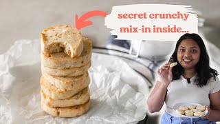 CASHEW CARAMEL SHORTBREAD COOKIES  Best Shortbread Cookie Recipe The Cupcake Confession [upl. by Eanat]