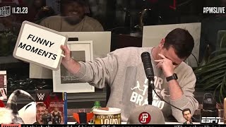 Pat McAfee Show Funny Moments Compilation [upl. by Selig469]