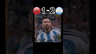 Argentina Vs Morocco World Cup 24 Qualifying match argentina morocco football [upl. by Eylhsa]