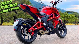 La mejor 250 de ITALIKA  VORTX 250  Vik Moto  Review Motovlog [upl. by Kcirederf]