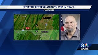 Maryland State Police Sen John Fetterman was at fault for crash [upl. by Zedekiah]