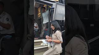 Pramugari Bus Semeru trending viralvideo busmaniacommunity busmania shorts reel pramugari [upl. by Moria202]