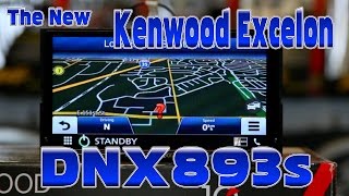 Kenwood Excelons new 2016 DNX893s multimedia navigation radio [upl. by Bea178]