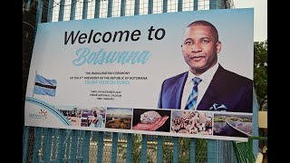 Watch Live Inauguration of Botswana’s 6th President Advocate Duma Boko [upl. by Hplar]