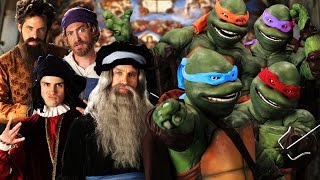 Artists vs TMNT Epic Rap Battles of History [upl. by Yeorgi]