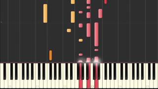 Piano tutorial Ten Sharp  You Synthesia [upl. by Ahsim]