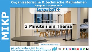 Industriemeister  Logistikmeister  MIKP  Organisatorische und technische Maßnahmen [upl. by Osbert]