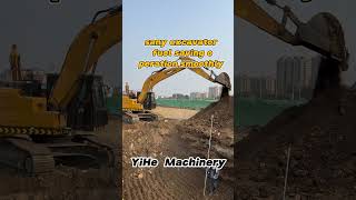 Real shot of sany excavator excavator equipment pment construction reels follow [upl. by Onitsoga]